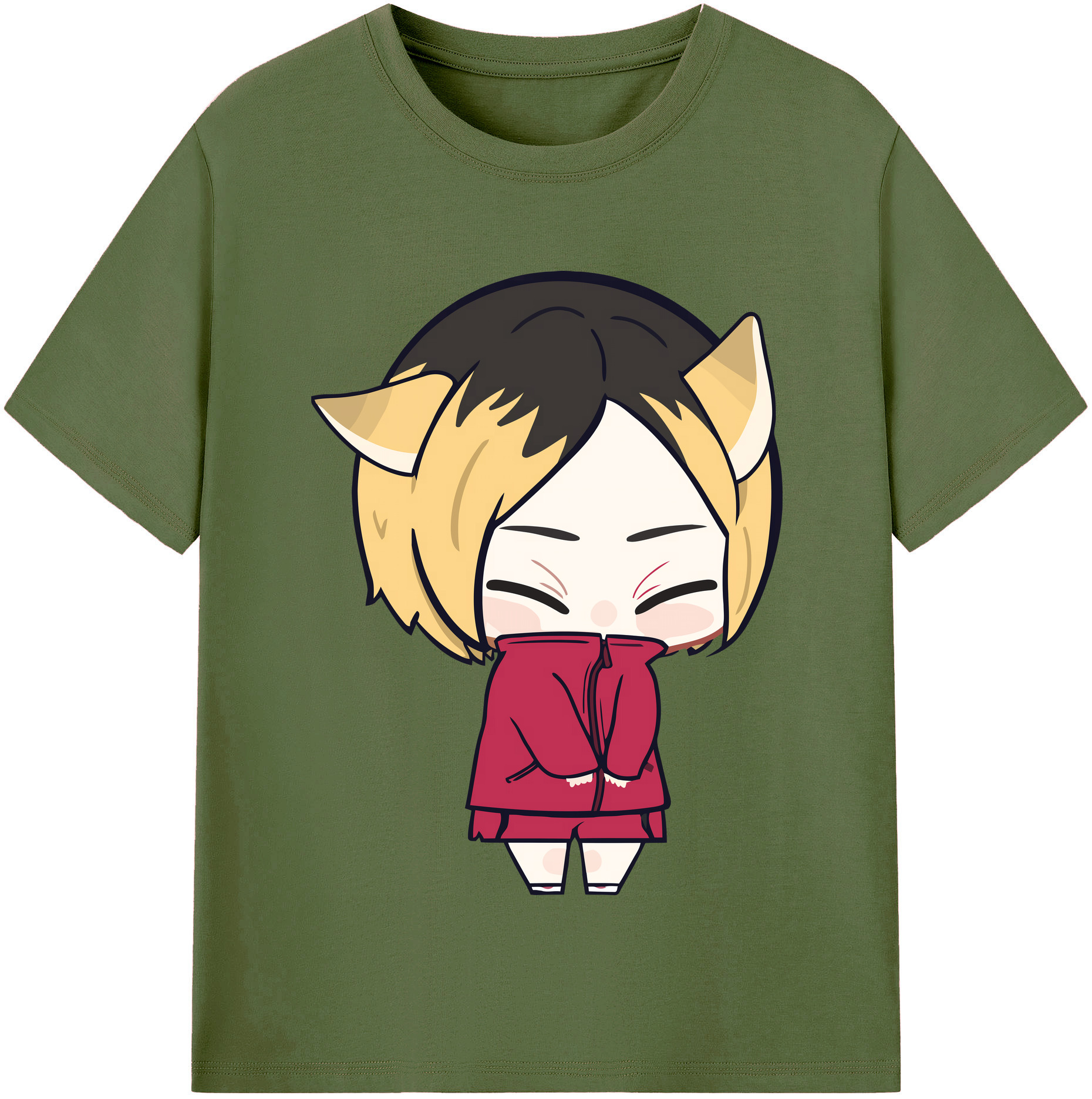 （画像用） ハイキュー!! Haikyu!! 綿100％半袖Tシャツ（フロントプリント）